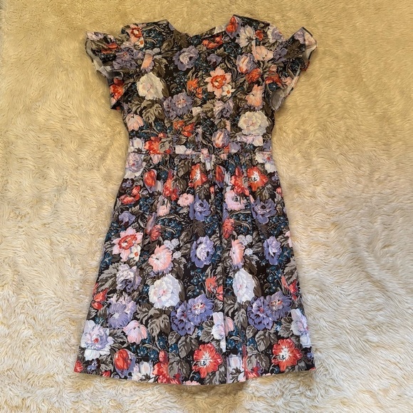 Rebecca Taylor Penelope Floral Dress - Size 8 - Picture 3 of 7
